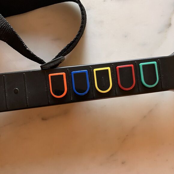 PS3 Guitar Hero Wireless Les Paul Gibson - No Dongle - Clean - Tested - Picture 3 of 14